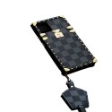 Lv Louis Vuitton iphone 18 pro max leather case quilted leather full print back lv iphone 18 pro 17 16 15 for women designer phone cover