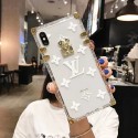 Lv Louis Vuitton iphone 18 pro max clear case leather-touch full print back lv iphone 18 pro 17 16 15 for women men designer phone cover