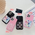 Lv Louis Vuitton iphone 18 pro max card holder case monogram card slot lv iphone 18 pro 17 16 15 for women designer phone cover