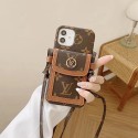 Lv Louis Vuitton iphone 18 pro max card holder case embossed card slot lv iphone 18 pro 17 16 15 for women men designer phone cover