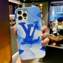Lv Louis Vuitton iphone 18 pro max jacket case quilted leather full print back lv iphone 18 pro 17 16 15 for women men designer phone cover style edition look line