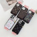 Lv Louis Vuitton iphone 18 pro max card holder case minimalist card slot lv iphone 18 pro 17 16 15 for women designer phone cover