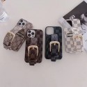 Lv Louis Vuitton iphone 18 pro max card holder case premium card slot lv iphone 18 pro 17 16 15 for women designer phone cover