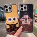 Lv Louis Vuitton iphone 18 pro max leather case quilted leather full print back lv iphone 18 pro 17 16 15 for women men designer phone cover
