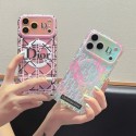 Christian Dior iphone 18 pro max magnetic case orange monogram dior iphone 18 pro 17 16 15 clear plaid ring cover transparent luxury case for iphone 18 pro max
