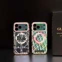 Christian Dior iphone 18 pro max magnetic case orange monogram dior iphone 18 pro 17 16 15 clear plaid ring cover transparent luxury case for iphone 18 pro max