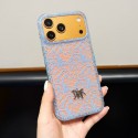 Christian Dior iphone 18 pro max lace case floral glitter dior iphone 18 pro 17 16 15 14 elegant flower cover slim designer case for iphone 18 pro max women