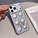 Christian Dior iphone 18 pro max heart quilted case leather dior charm card slot dior iphone 18 pro 17 pro max 16 15 padded cover heart pattern case for iphone 18 pro max
