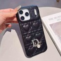 Christian Dior iphone 18 pro max heart quilted case leather dior charm card slot dior iphone 18 pro 17 pro max 16 15 padded cover heart pattern case for iphone 18 pro max