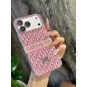 Christian Dior iphone 18 pro max bling case rhinestone camera ring glitter monogram dior iphone 18 pro 17 16 15 shiny pink cover sparkle case for iphone 18 pro max girls