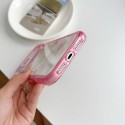 Christian Dior iphone 18 pro max glitter clear case pink beauty print dior iphone 18 pro 17 16 15 illustration transparent cover sparkling case for iphone 18 pro max