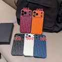 Christian Dior iphone 18 pro max case embossed monogram full print cover dior iphone 18 pro 17 16 15 designer pattern case for iphone 18 pro max women men