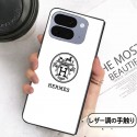 Hermes iphone duo Galaxy Z Fold8 ultra Flip8 glossy PC foldable case cheap hermes iphone duo Galaxy Z Fold8 ultra Flip8 case for women men Hermes custom cover for Galaxy Z Flip8 Fold8 ultra stylish stylish phone case