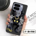 cheap Kaws iphone duo Galaxy Z Fold8 ultra Flip8 leather foldable case Kaws iphone duo Galaxy Z Flip8 Fold8 ultra case for women men custom cover luxury protective phone case for Galaxy Z Flip8 Fold8 ultra