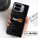 luxury Supreme iphone duo Galaxy Z Fold8 ultra Flip8 leather-touch case cheap Supreme iphone duo Galaxy Z Fold8 Flip8 ultra foldable case for women men custom Supreme cover for Galaxy Z Flip8 Fold8 ultra street-style must-have phone case