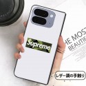 premium Supreme iphone duo Galaxy Z Fold8 ultra Flip8 quilted leather case cheap Supreme iphone duo Galaxy Z Flip8 Fold8 ultra foldable cover for women men custom cover for Galaxy Z Fold8 Flip8 ultra designer phone case