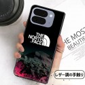 The North Face iphone duo case Galaxy Z Fold8 ultra Flip8 glossy PC foldable cover cheap The North Face iphone duo Galaxy Z Flip8 Fold8 ultra elegant stylish phone case