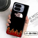 The North Face iphone duo case Galaxy Z Fold8 ultra Flip8 glossy PC foldable cover cheap The North Face iphone duo Galaxy Z Flip8 Fold8 ultra elegant stylish phone case