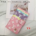 Lv Louis Vuitton iphone 18 pro max folio case glossy print card slot lv iphone 18 pro 17 16 15 for women men designer phone cover
