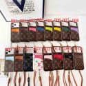 Lv Louis Vuitton iPhone 16 17 18 pro max iPhone 18 cases luxury designer  leather shoulder card women cheap iphone 18 pro max 18 17 16 15 14 case men business style for men cute girl boy cases 