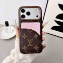 Lv Louis Vuitton Brand iPhone 18 Pro Max 18 pro 17 16 air case cover card leather iphone 18 pro max 18 17 16 15 14 case Lv Louis Vuitton men business style for men popular stylish luxury‑style phone cases for iPhone 18 pro max 17 air 16 pro