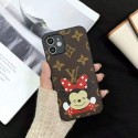 Lv Louis Vuitton iphone 18 pro max leather case glossy print full print back lv iphone 18 pro 17 16 15 for women men designer phone cover
