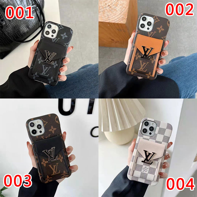 Lv Louis Vuitton iphone 18 pro max card holder case canvas-look case - card slot view 2 Lv Louis Vuitton iphone 18 pro max card holder case canvas-look case - card slot view 2