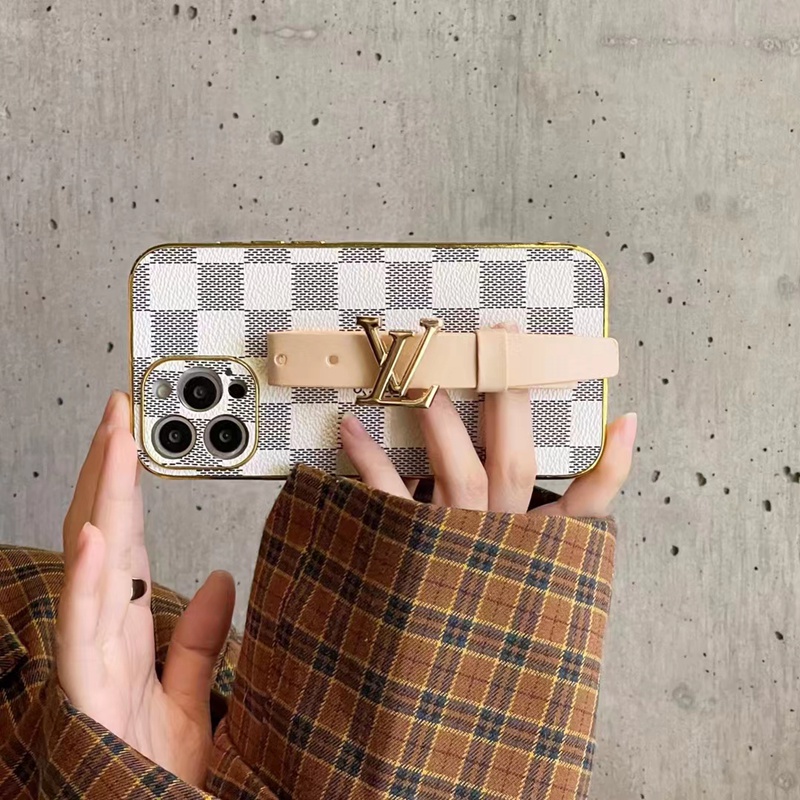 Lv Louis Vuitton iphone 18 pro max leather case canvas-look case - full print back view 4 Lv Louis Vuitton iphone 18 pro max leather case canvas-look case - full print back view 4