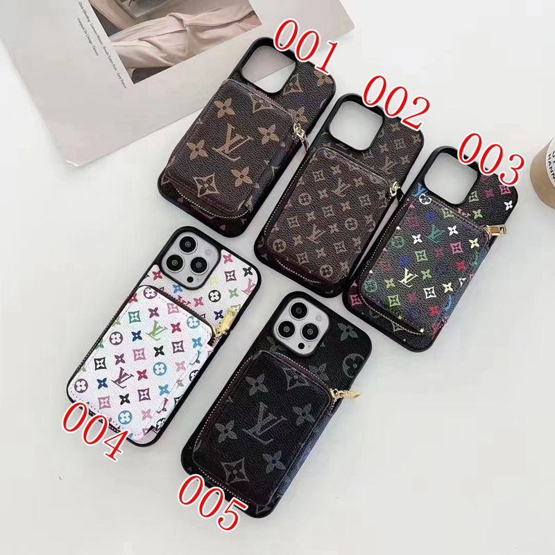 Lv Louis Vuitton iphone 18 pro max card holder case minimalist case - card slot view 2