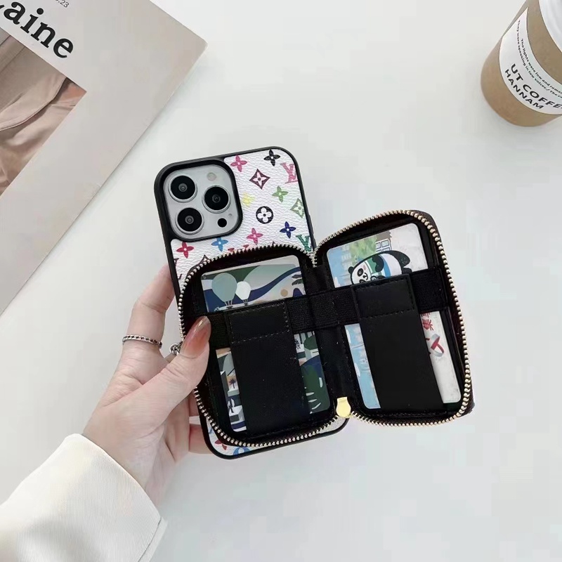 Lv Louis Vuitton iphone 18 pro max card holder case minimalist case - card slot view 4