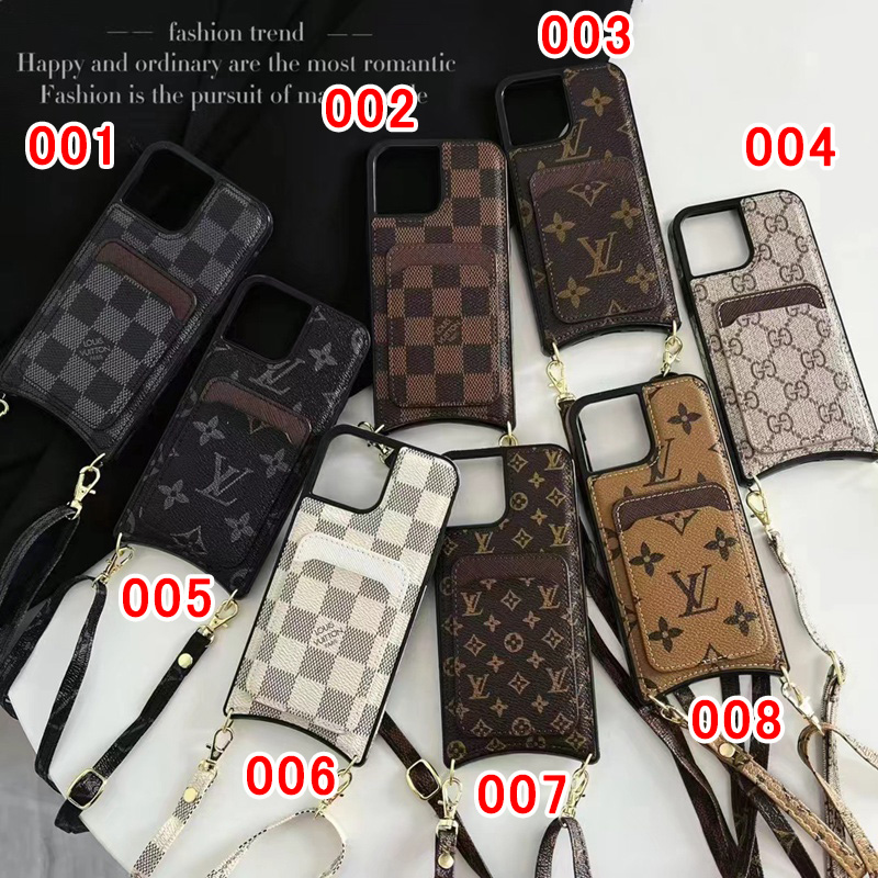 Lv Louis Vuitton iphone 18 pro max card holder case glossy print case - card slot with wrist strap view 2 Lv Louis Vuitton iphone 18 pro max card holder case glossy print case - card slot with wrist strap view 2
