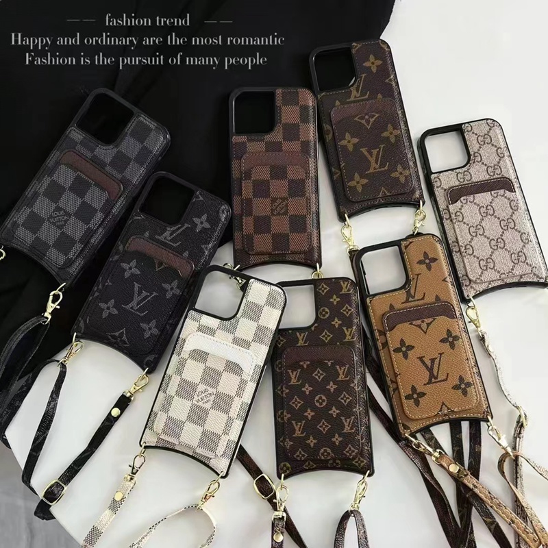 Lv Louis Vuitton iphone 18 pro max card holder case glossy print case - card slot with wrist strap view 3 Lv Louis Vuitton iphone 18 pro max card holder case glossy print case - card slot with wrist strap view 3