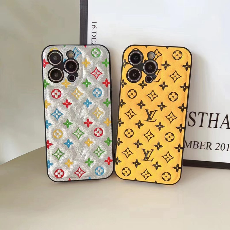 Lv Louis Vuitton iphone 18 pro max jacket case embossed case - full print back view 3