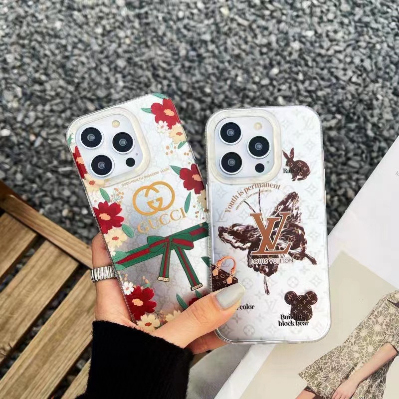 Lv Louis Vuitton iphone 18 pro max designer case timeless monogram case - full print back view 4