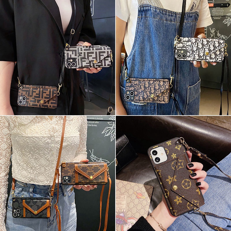 Lv Louis Vuitton iphone 18 pro max wallet case elegant case - card slot with wrist strap view 3
