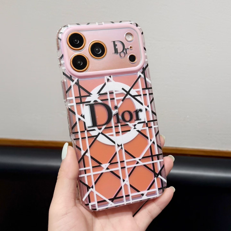 Christian Dior iphone 18 pro holographic monogram magnetic ring case