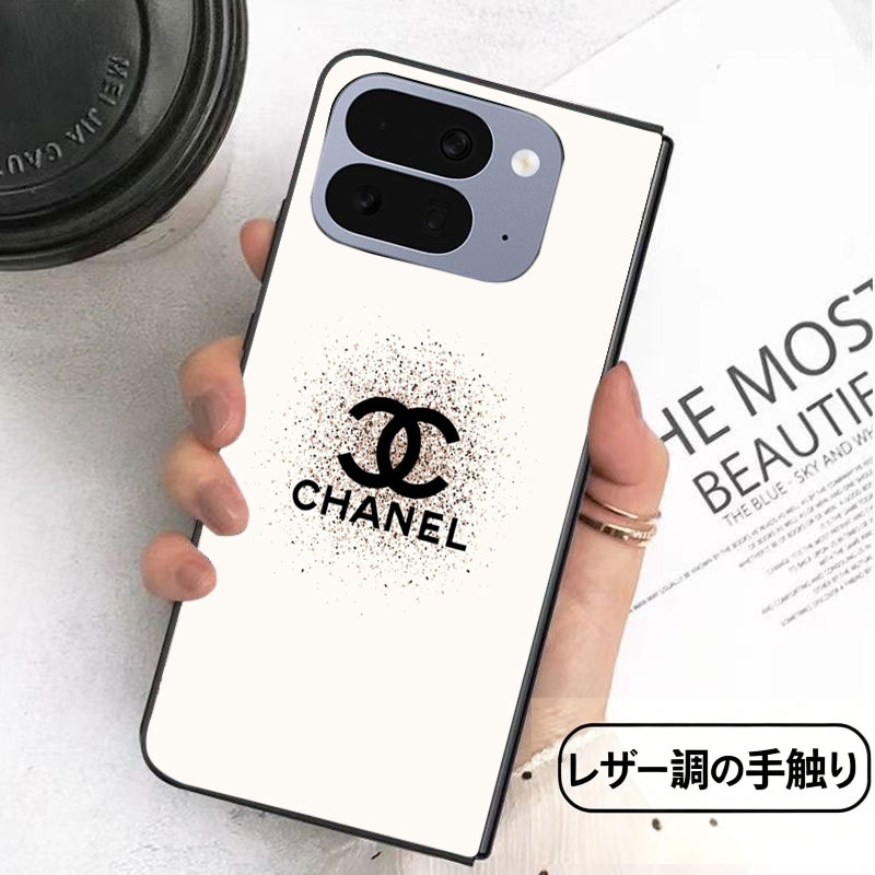 Chanel iphone duo Galaxy Z Fold8 ultra Flip8 glossy PC case detail