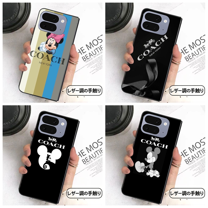 Coach iphone duo Galaxy Z Fold8 ultra Flip8 leather case