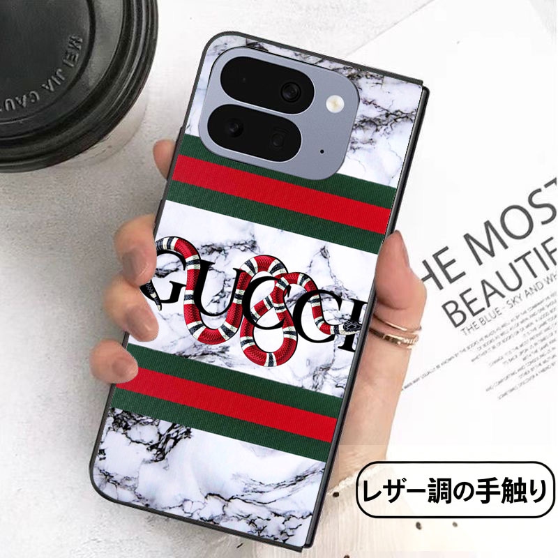 Gucci iphone duo Galaxy Z Fold8 ultra Flip8 leather case detail