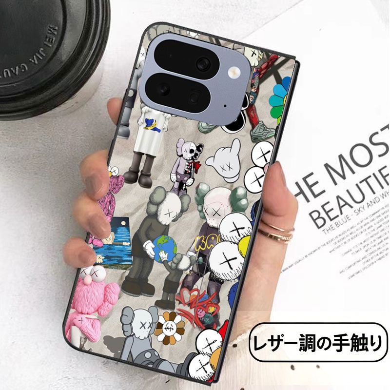 Kaws iphone duo Galaxy Z Flip8 Fold8 ultra case for women men