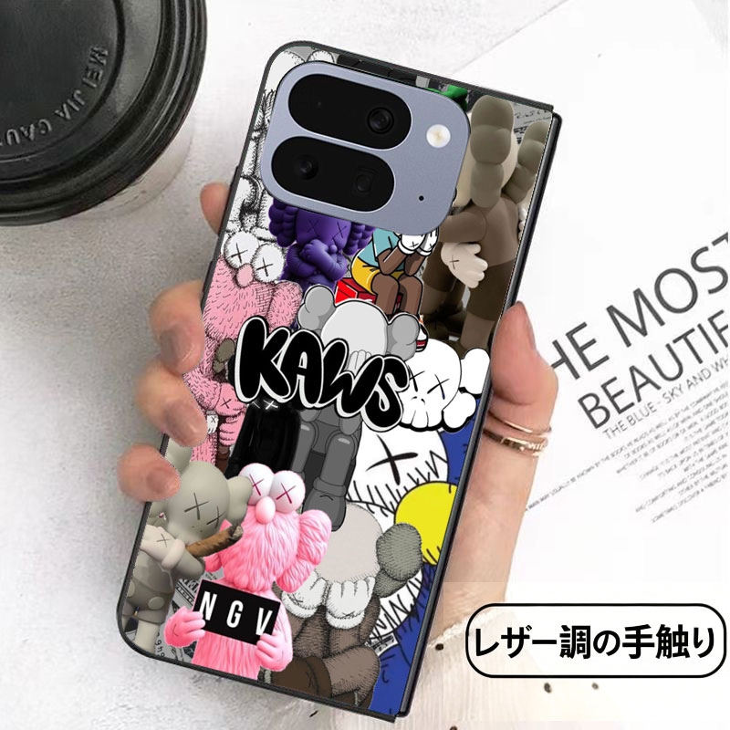Kaws iphone duo Galaxy Z Flip8 Fold8 ultra case for women men