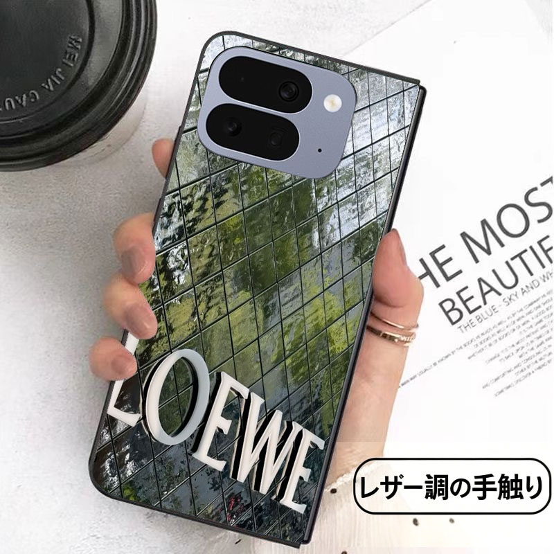 Loewe iphone duo Galaxy Z Fold8 ultra Flip8 leather-touch case detail