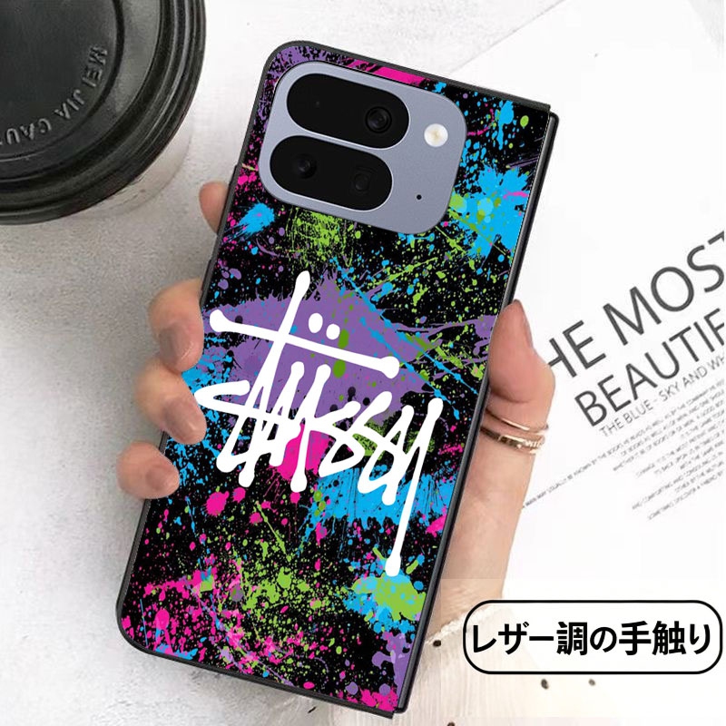 Stussy iphone duo Galaxy Z Flip8 Fold8 ultra case for women men