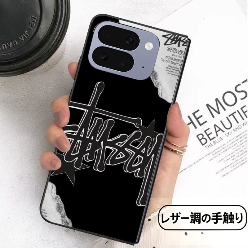 Stussy iphone duo Galaxy Z Fold8 ultra Flip8 matte TPU case detail