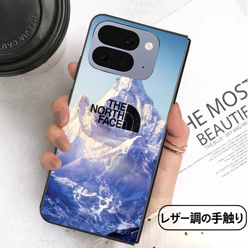 The North Face iphone duo Galaxy Z Fold8 ultra Flip8 glossy PC case detail