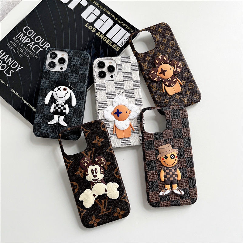 Lv Louis Vuitton iphone 18 pro max jacket case soft-touch case - full print back view 3