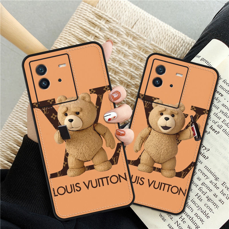 Lv Louis Vuitton iphone 18 pro max jacket case canvas-look case - full print back view 4 Lv Louis Vuitton iphone 18 pro max jacket case canvas-look case - full print back view 4