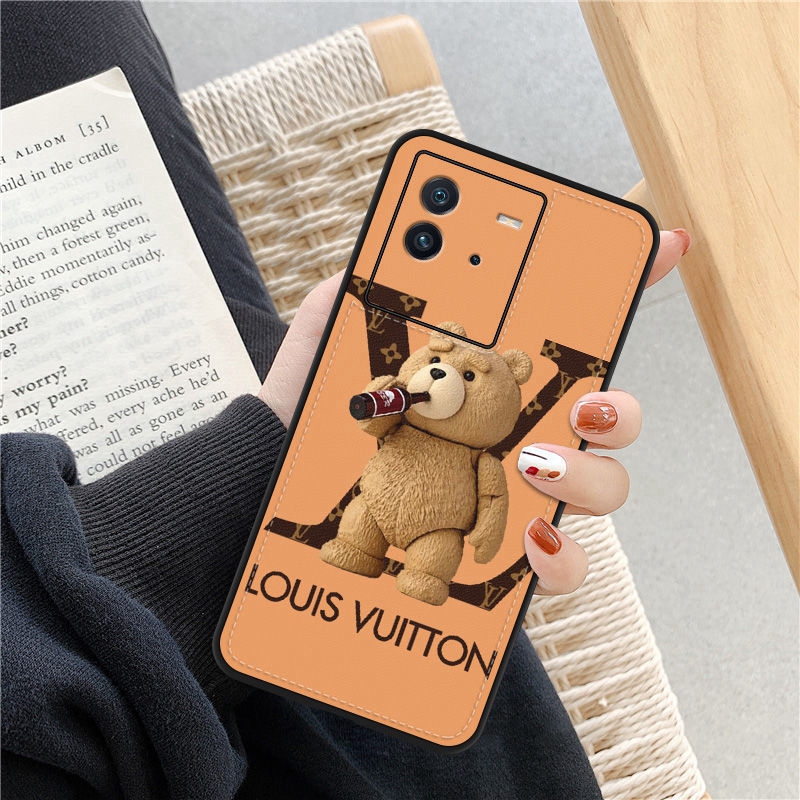 Lv Louis Vuitton iphone 18 pro max jacket case canvas-look case - full print back view 5 Lv Louis Vuitton iphone 18 pro max jacket case canvas-look case - full print back view 5