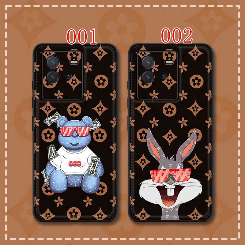Lv Louis Vuitton iphone 18 pro max jacket case leather-touch case - full print back view 2