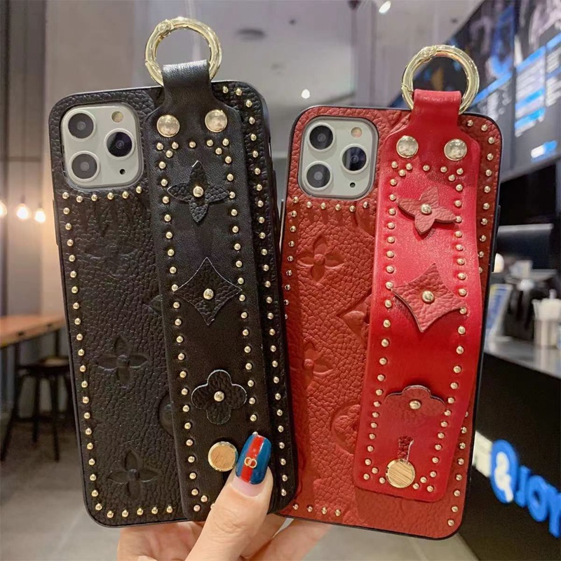 Lv Louis Vuitton iphone 18 pro max jacket case leather-touch case - ring grip with kickstand view 4